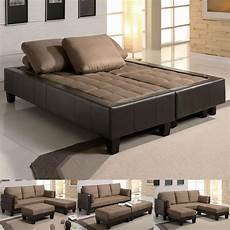 Leather Futon Couch